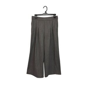 NWT Chouyatou gray wide leg wool blend pants- M